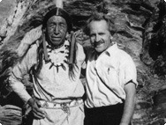 Alfred Vogel, der Sioux-Häuptling und die Echinacea-Pflanze Alfred Vogel, der Sioux-Häuptling und die Echinacea-Pflanze