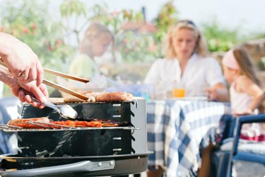 Grillen Familie