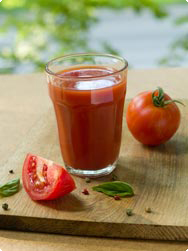 Tomatensaft schützt Gefässe.