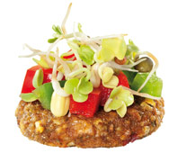 Mild-aromatischer Sprossen-Mix Brot Sprossen-Mix