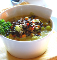 Linsensuppe