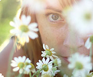 Vitamin D Frau Wiese Sommer