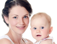 Pollenallergie Mutter Baby